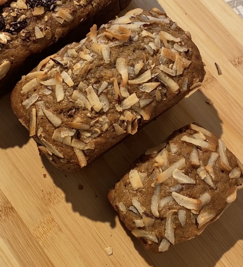 Coconut Banana Bread 2