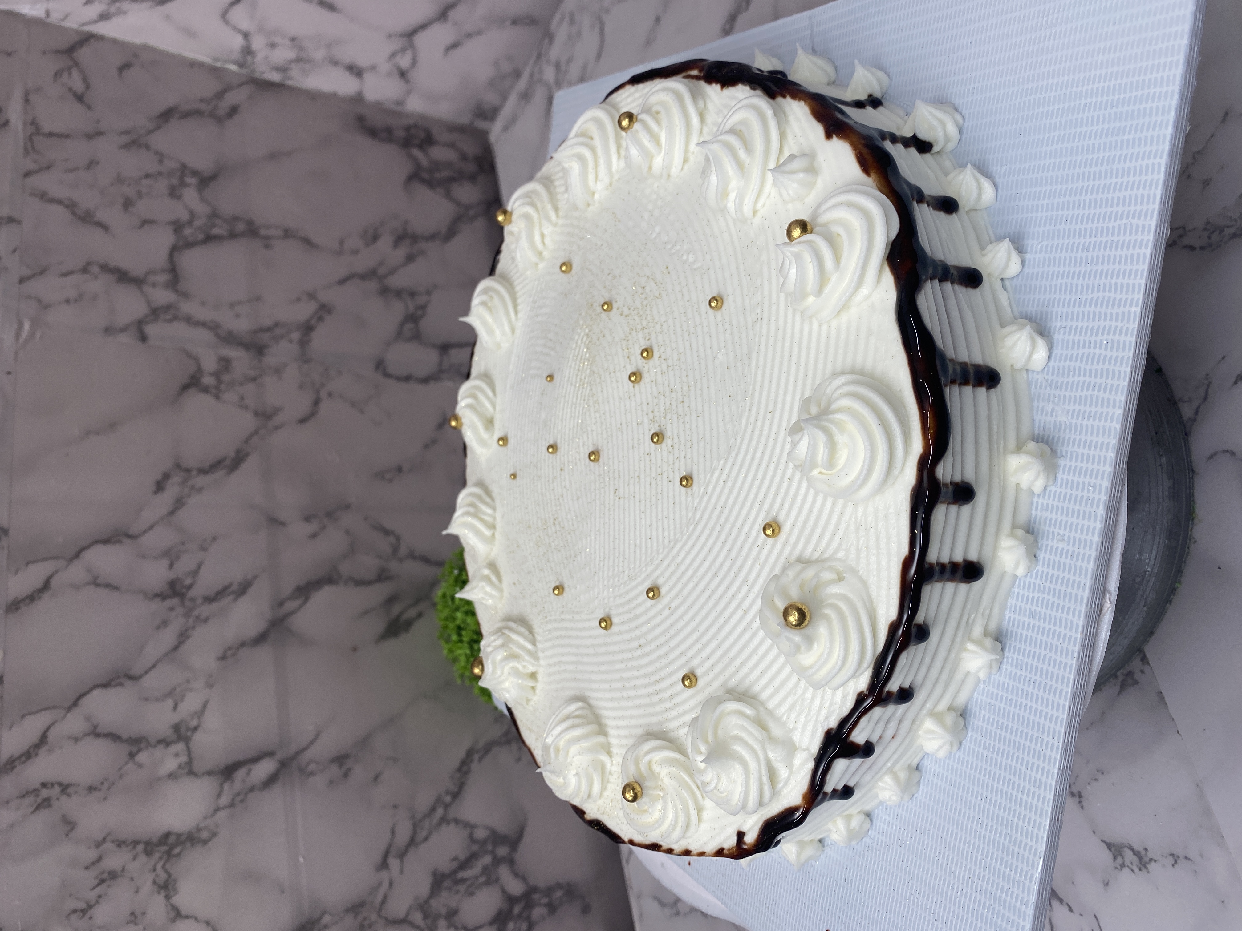 Vanilla Cake Single Layer 1