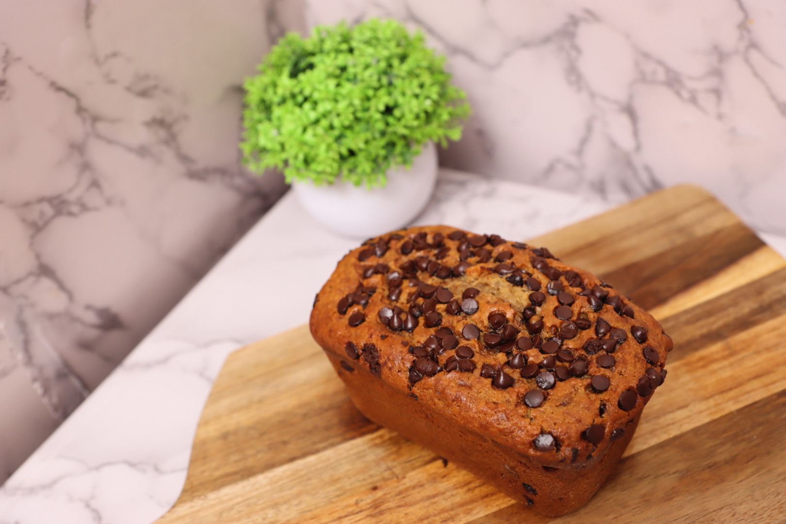 Chocolate Chips Banana Bread 2